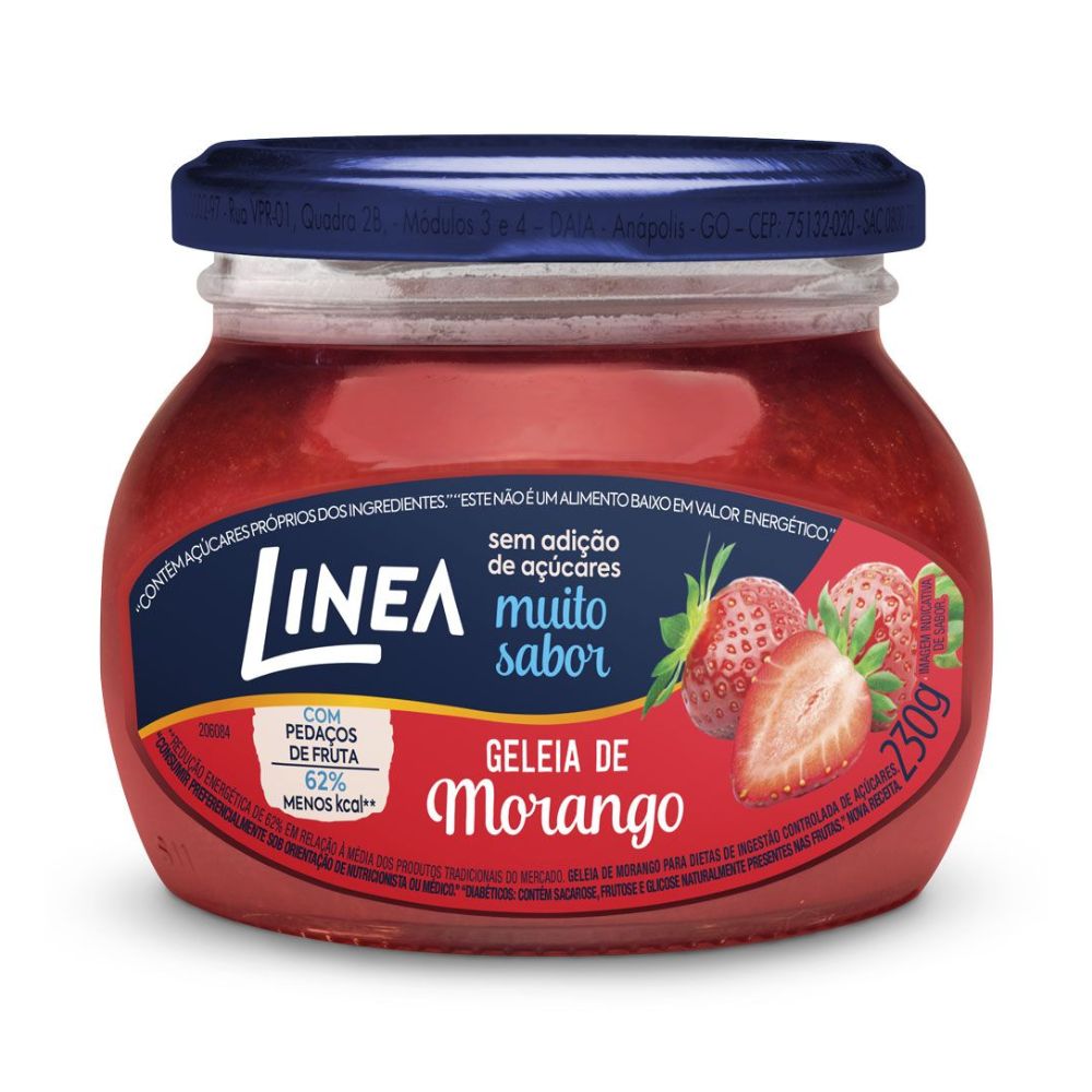 GELEIA LINEA MORANGO 230G