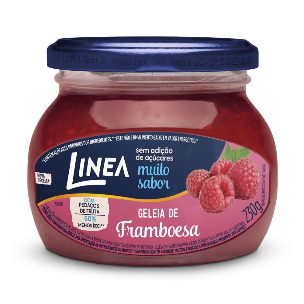 GELEIA LINEA FRAMBOESA 230G