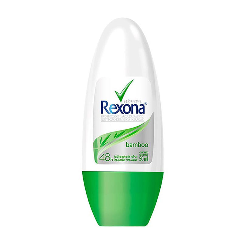 Desodorante Rollon Rexona Fresh Bambú e Aloé Vera 50ml