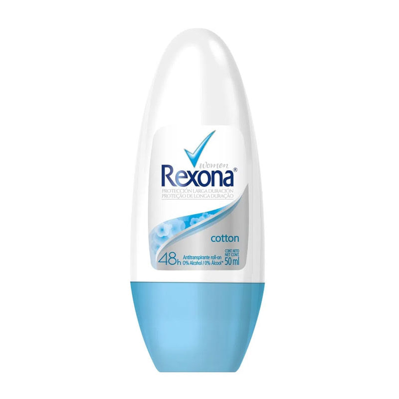 Desodorante Rollon Rexona Cotton Dry 50ml