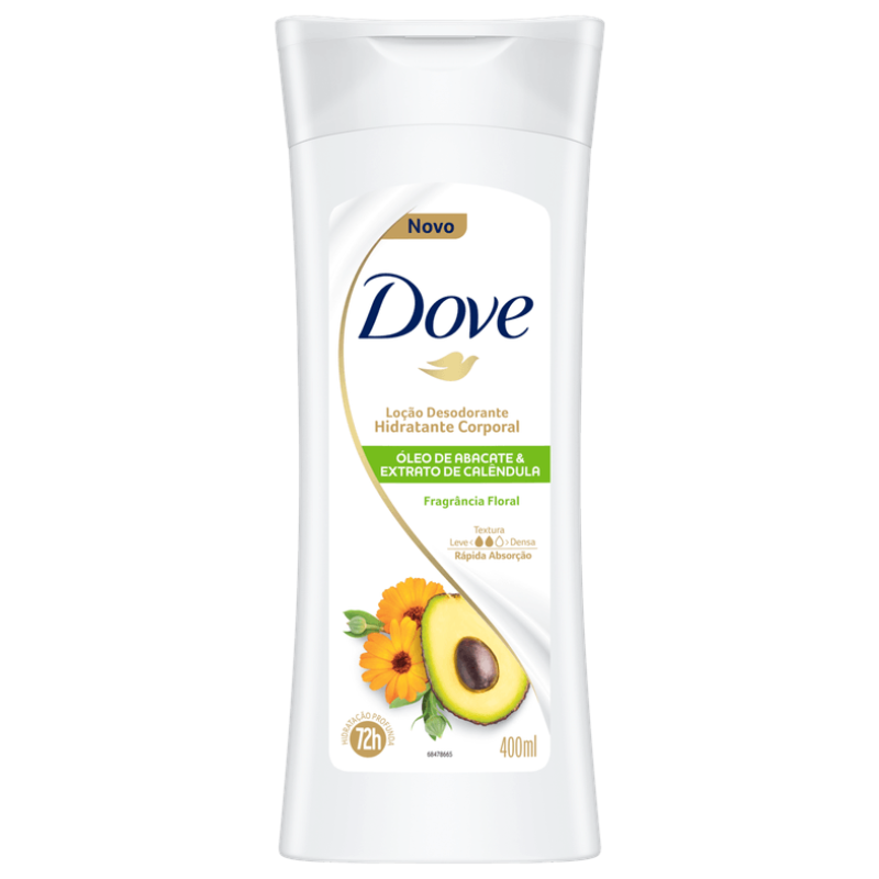 Loção Hidratante Dove Abacate 400 ml