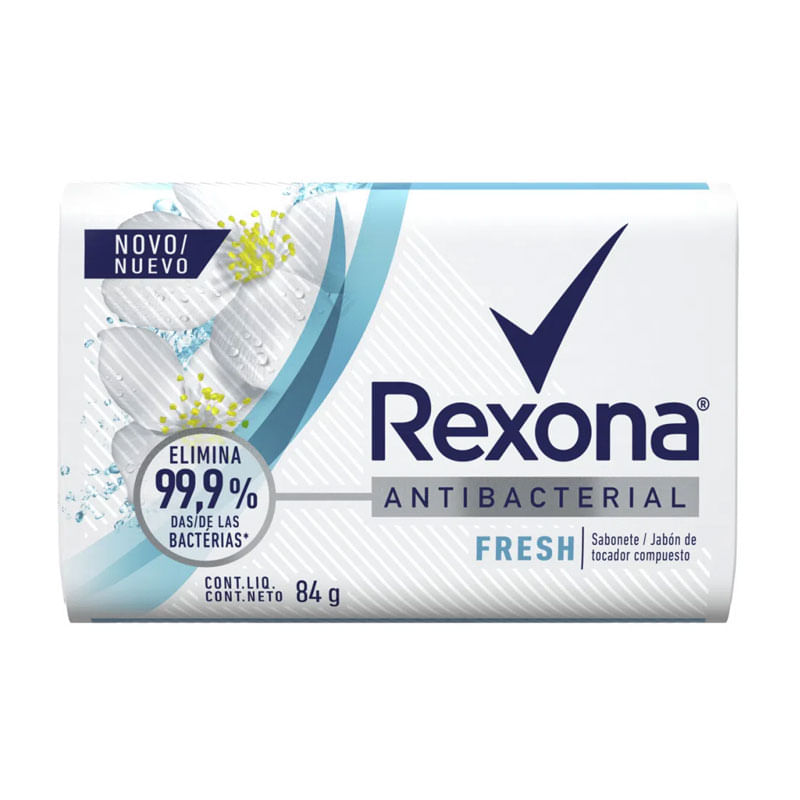 Sabonete Rexona Fresh Antibatérias 84g