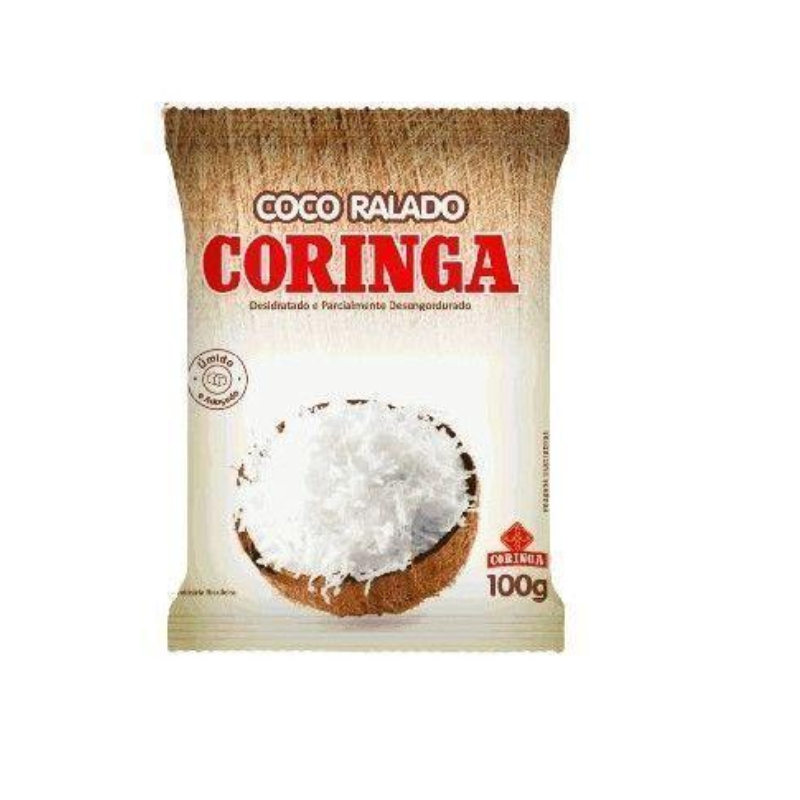 COCO RALADO S AÇUCAR CORINGA 100G