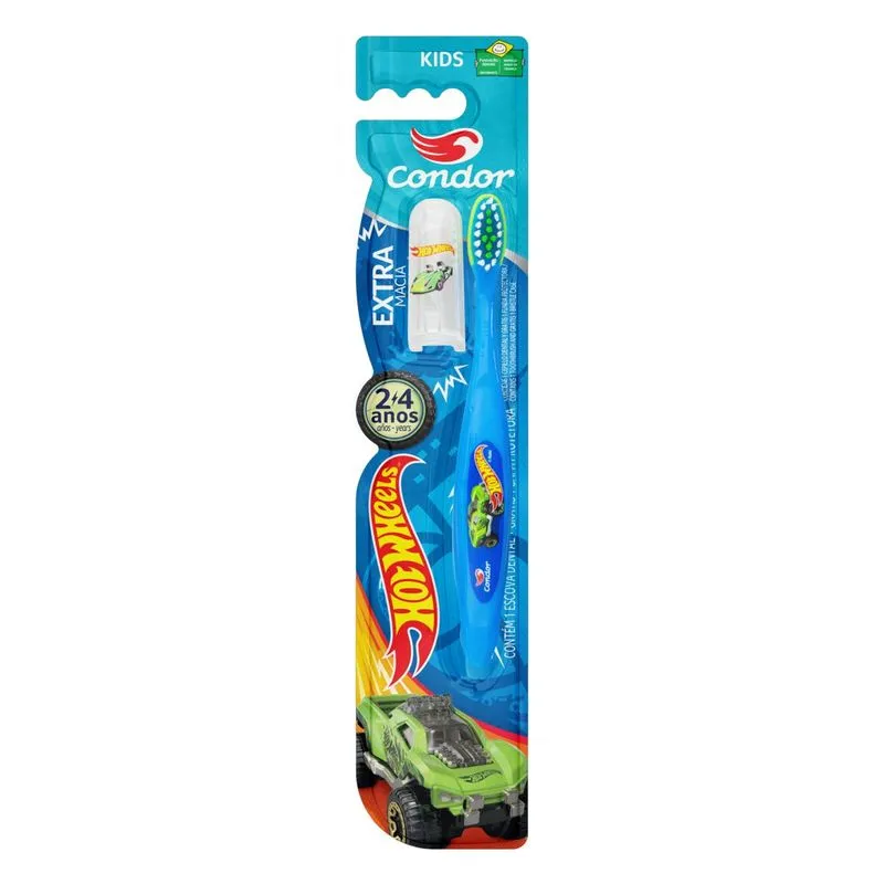 Escova de Dentes Condor Bambinos 2+ HW 3167 Extra Macia