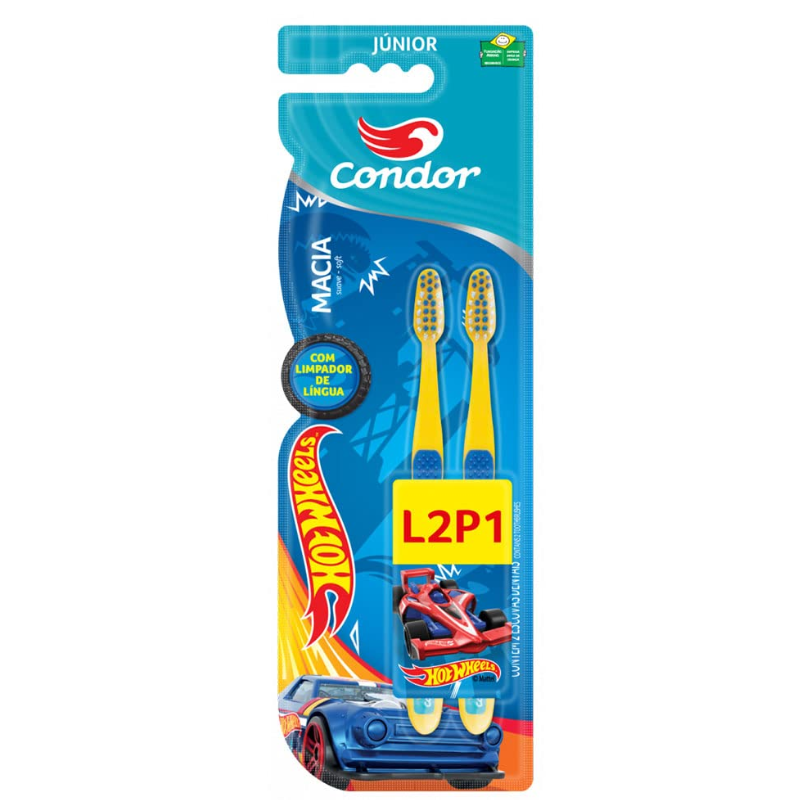 ESCOVA DE DENTE CONDOR JR LR LEVE 2 PAGUE 1 MC
