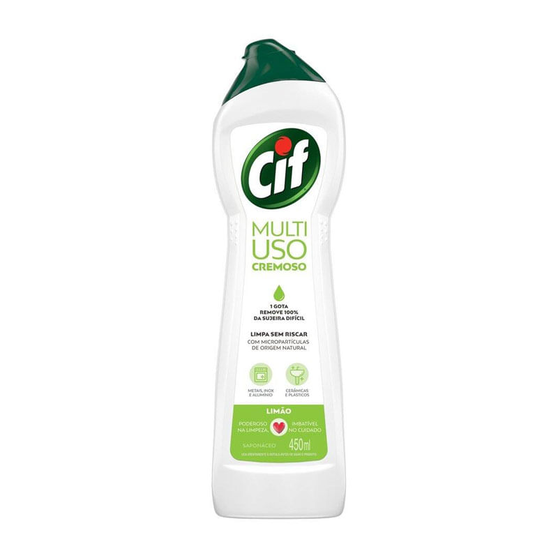 Limpador Cif Cremoso  Limão 450ml