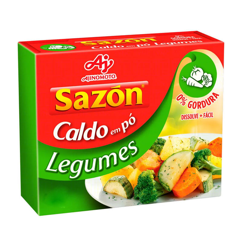 Caldo em Pó Sazon Legumes 32,5g