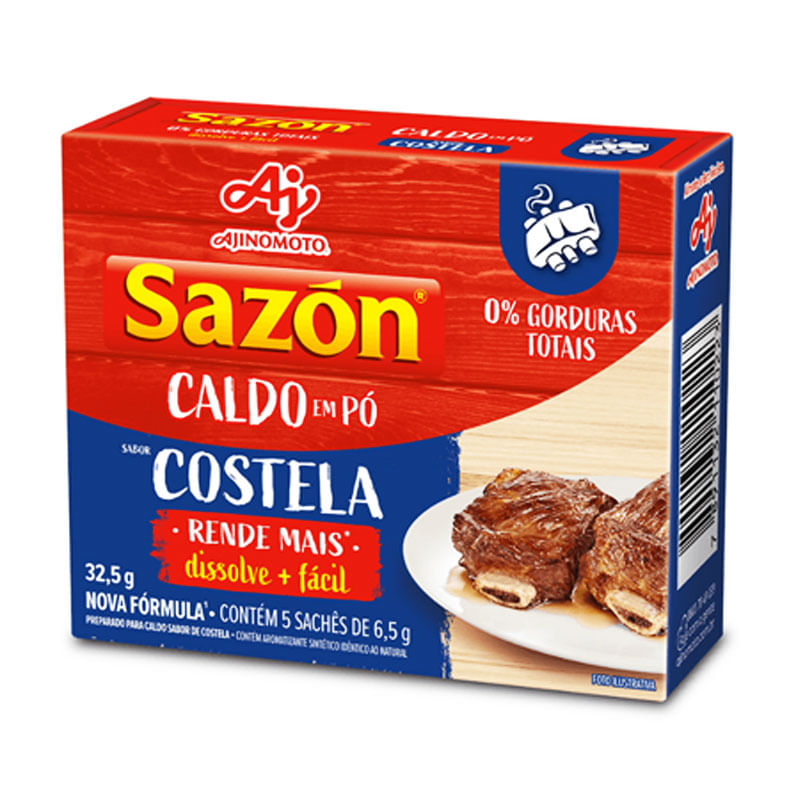Caldo em Pó Sazon Picanha 32,5g