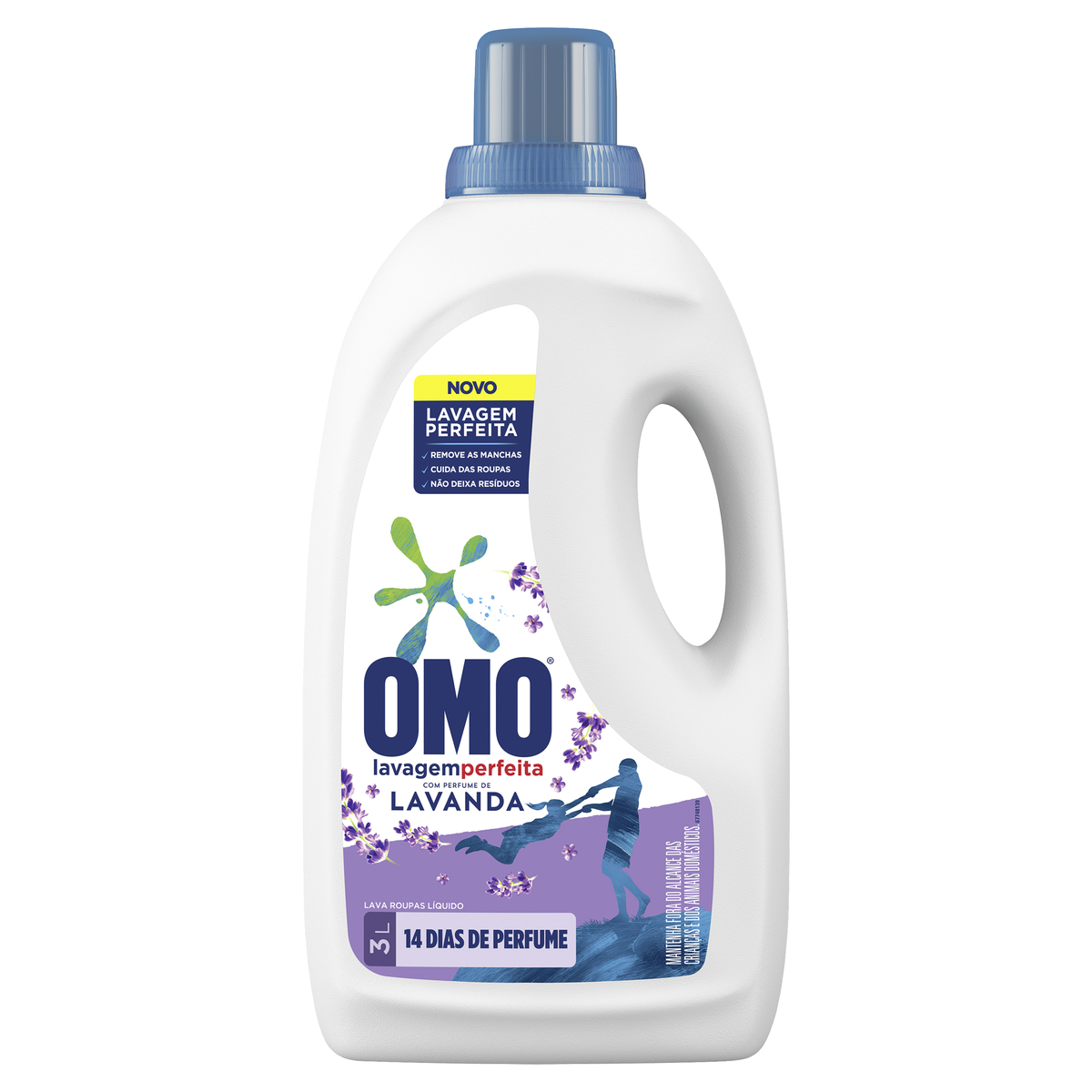Sabão Líquido Omo Lavanda 3L