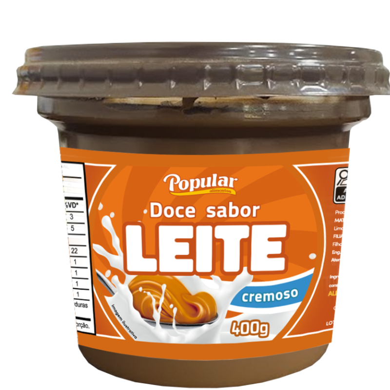 Doce Popular Leite Cremoso 400g