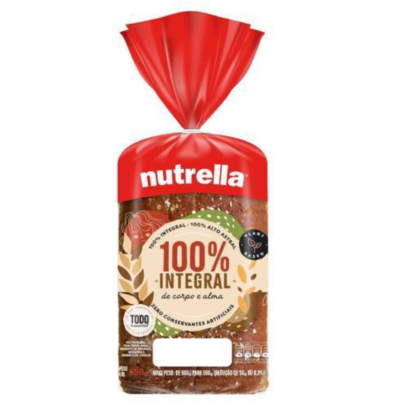 PAO PLUS VITA 350G 100% INTEGRAL NUT