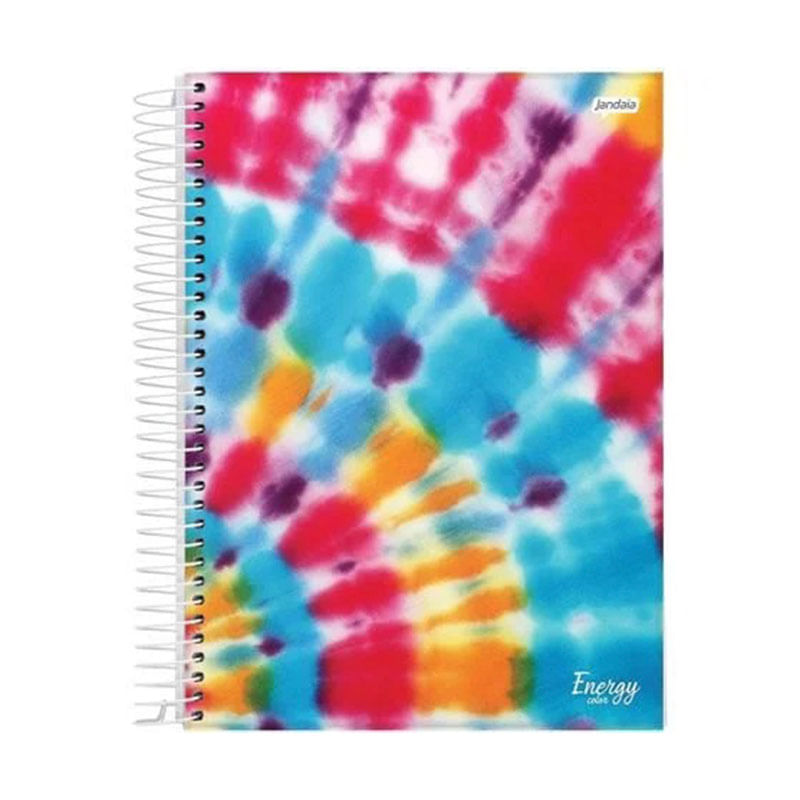 Caderno Broc Energia Colorido Jandaia 80 Folhas
