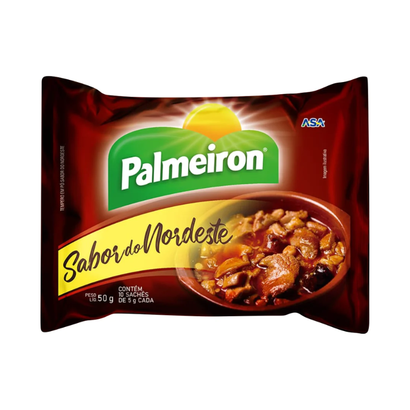 TEMPERO PALMEIRON SABOR NORDESTE 50G