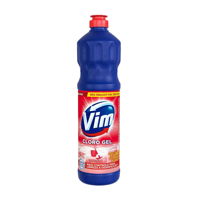 Desinfetante Vim Cloro Gel Floral 700ml