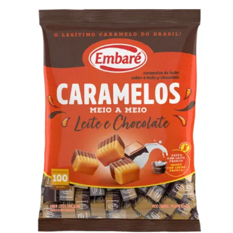 CARAMELO LEITE/CHOCOLATE 660G 