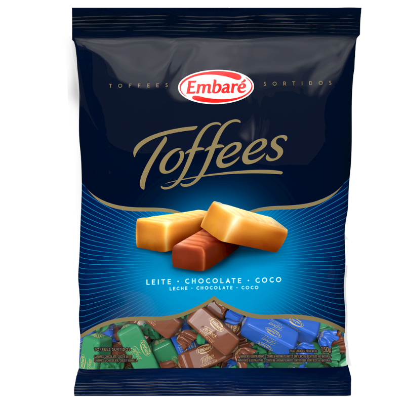 CARAMELO SM TOFFEE SORTIDO 150G