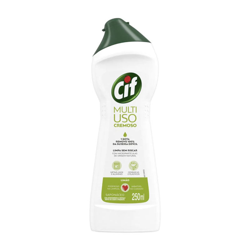 Limpador Cif Cremoso Limão 250ml