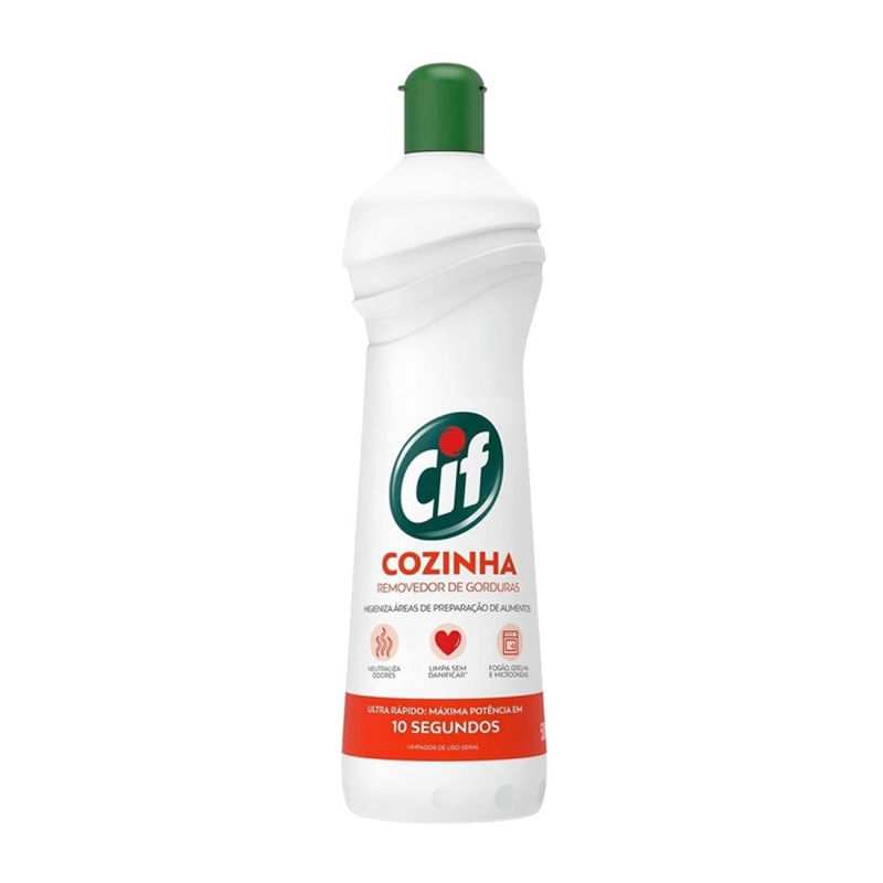 Limpador Cif Desengordurante Spray Ultra Rapido 500ml