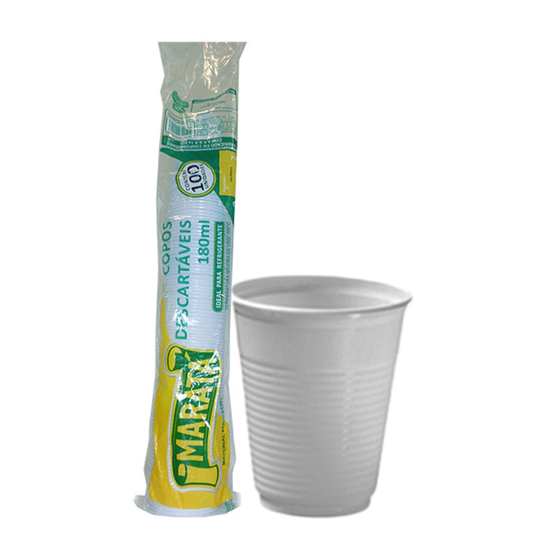 Copo Descartável Maratá 180ml