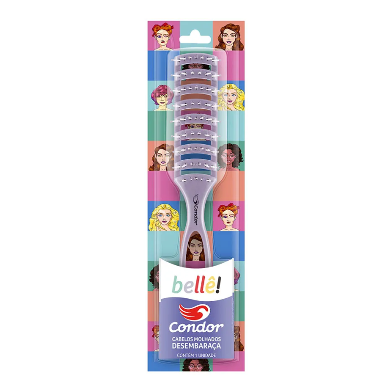 Escova para Cabelo Condor Bellê Vazada 9722