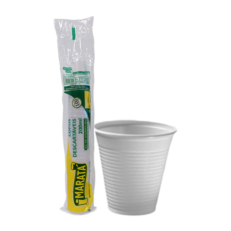 Copo Descartável Maratá 200ml