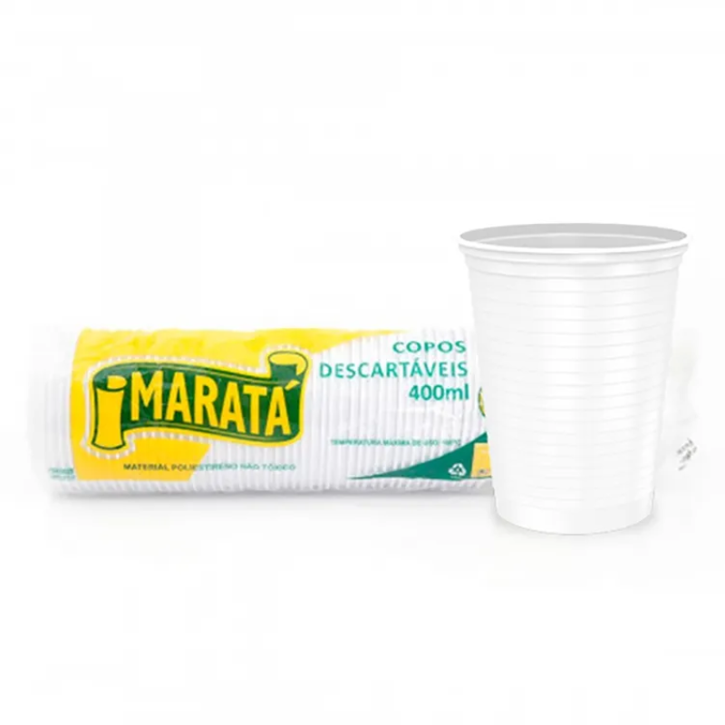 Copo Descartável Maratá 400ml