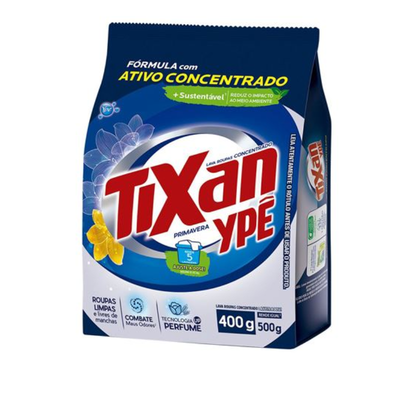 Sabão em Pó Tixan Ypê Primavera 400g