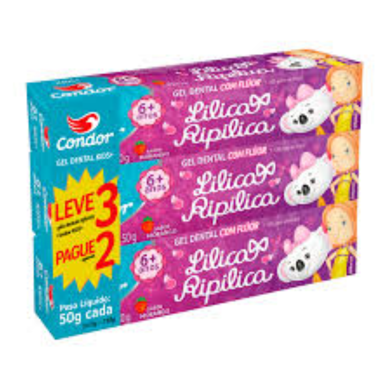 Gel Kids Lilica Ripilica Condor Leve3 Pague2