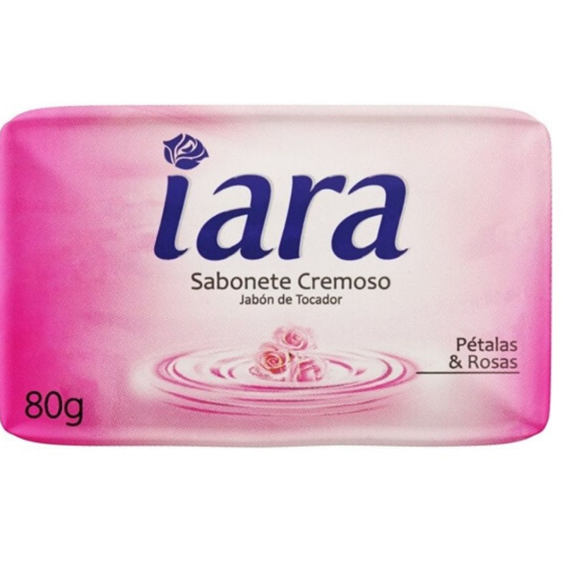 Sabonete Barra Iara Pétalas e Rosas 80g
