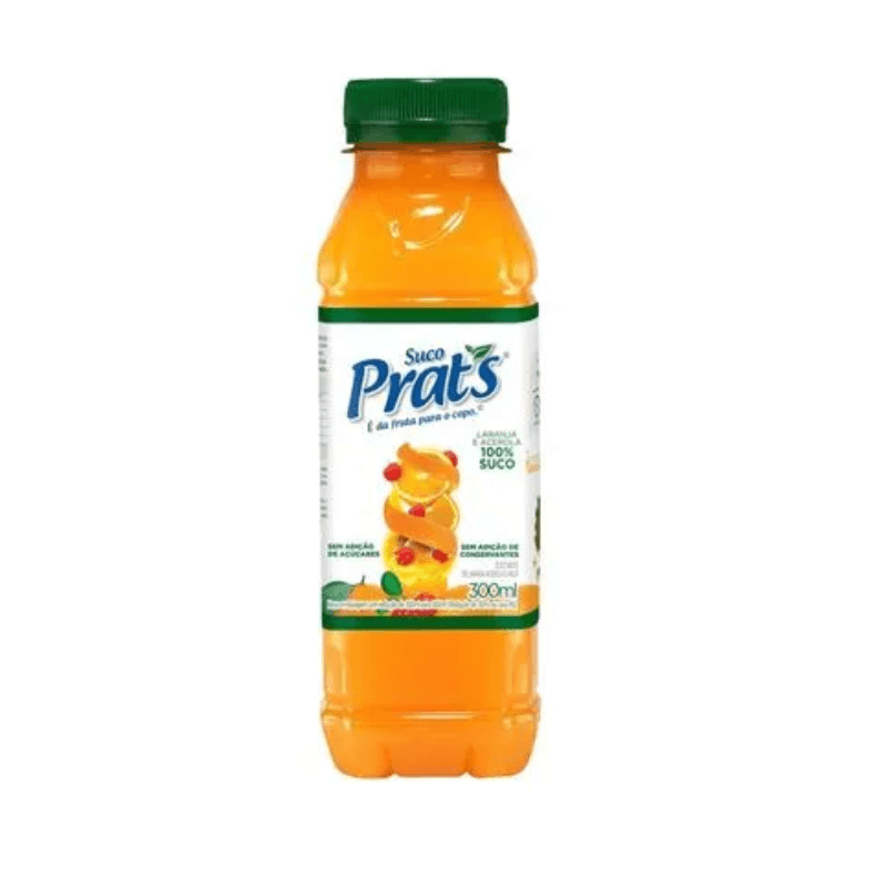 Suco Prats Laranja Maçã e Acerola 300ml 
