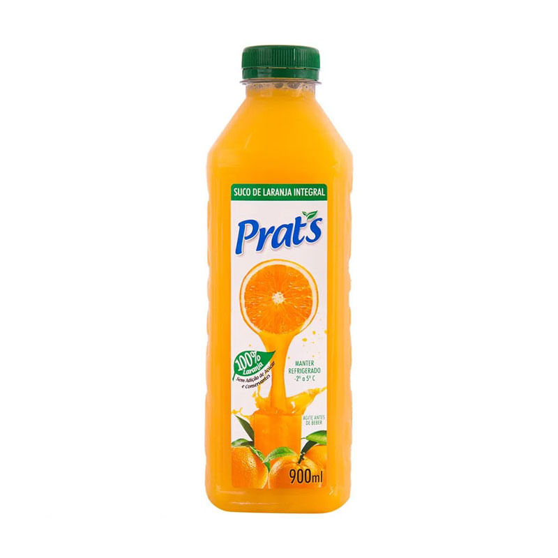 Suco de Laranja Integral Prat's 900ml