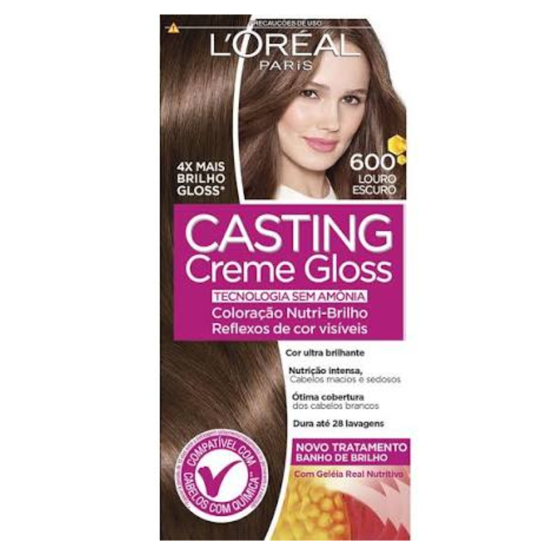 Tintura Loreal Casting 600 Loiro Escuro