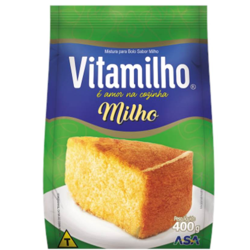 Mistura de Bolo Vitamilho Baunilha 400g