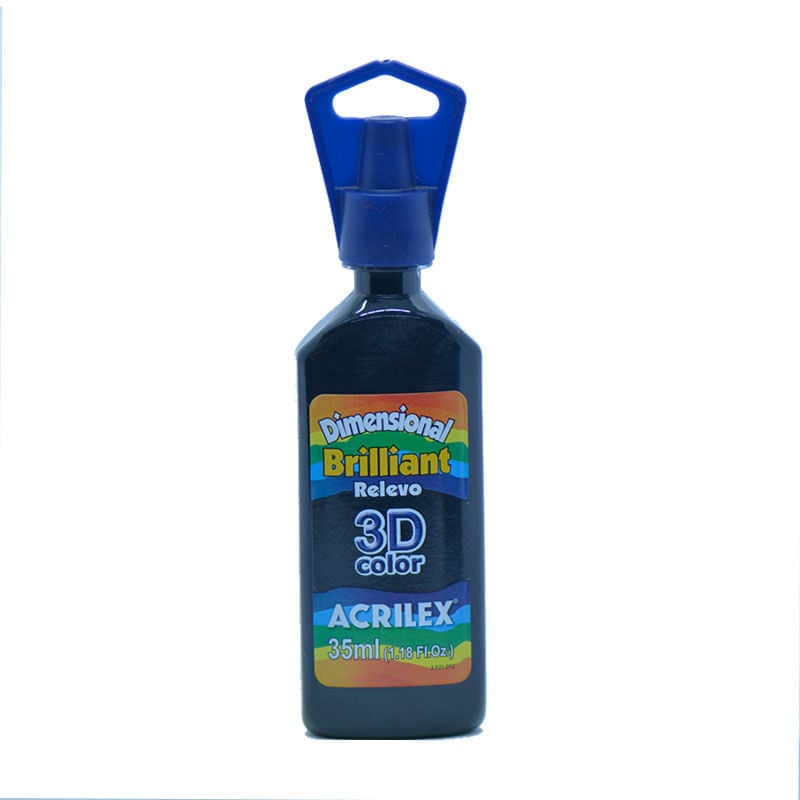 Dimensional Brilliant Acrilex Preto
