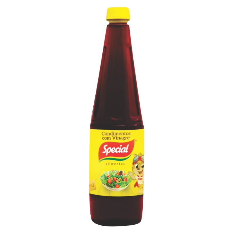 Condimento Com Vinagre Especial Tinto 500ml