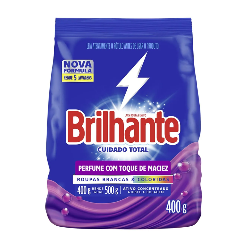 LAVA ROUP PO BRILHANTE CUIDA T 400G