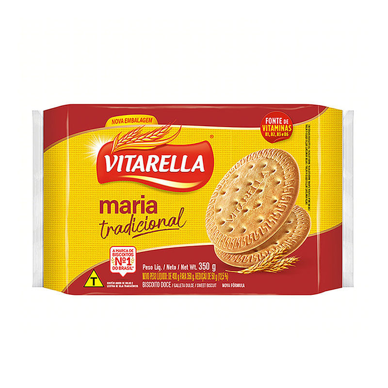 Biscoito Maria Vitarella Tradicional 350g