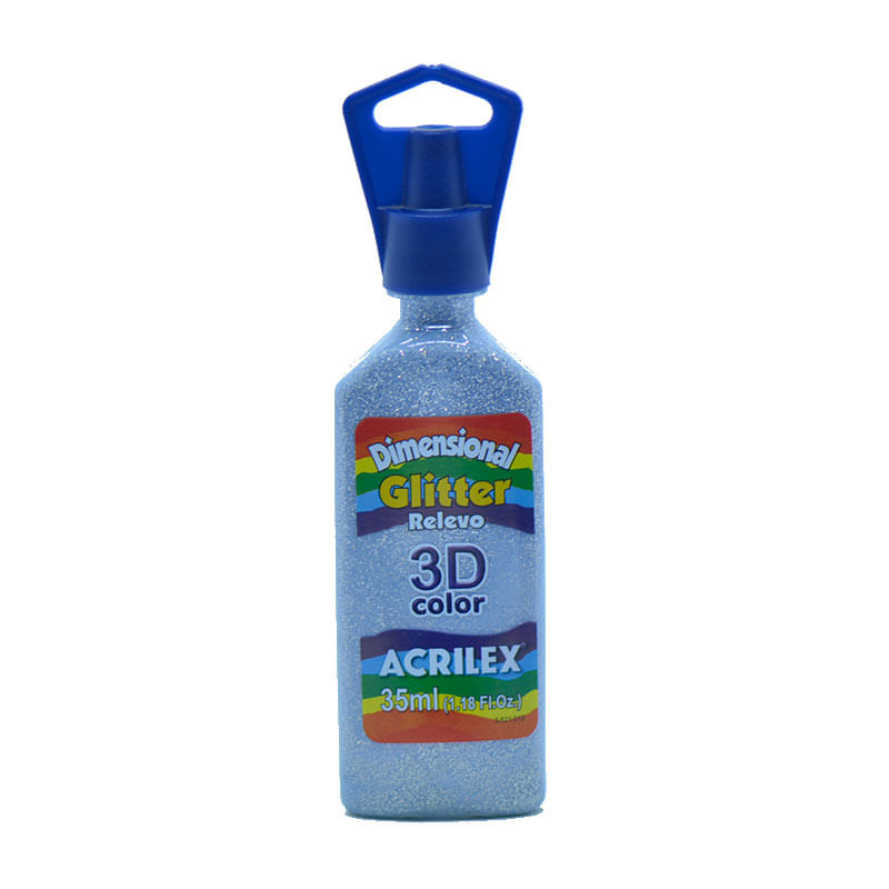 Dimensional Brilliant Acrilex Prata