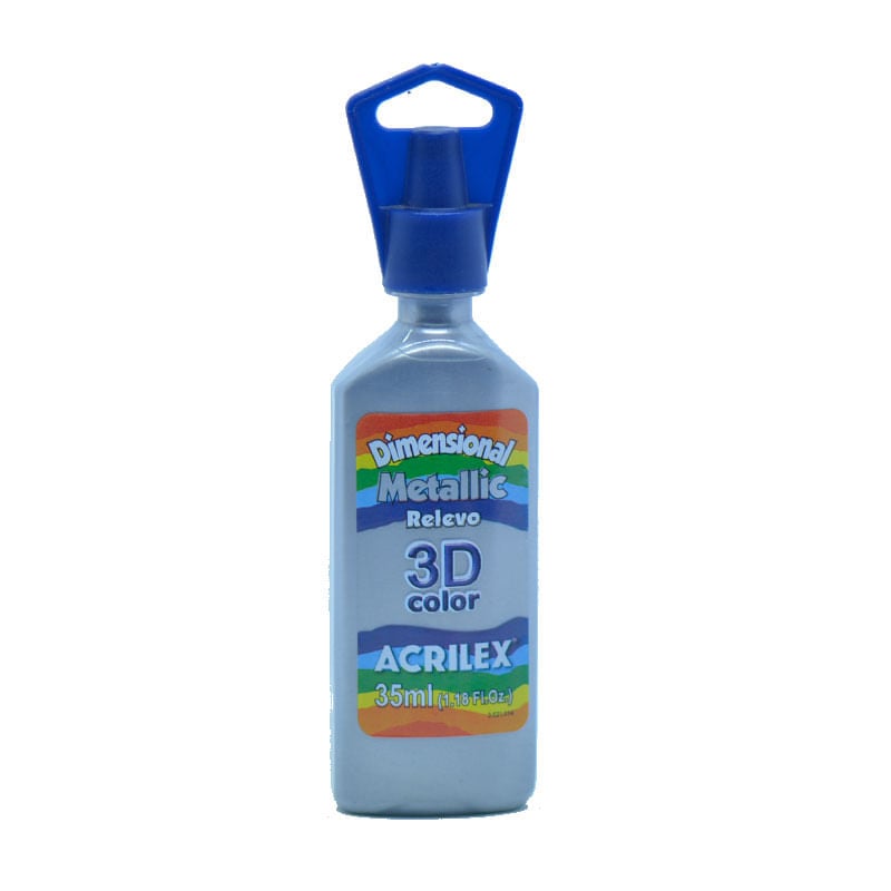 Dimensional Brilliant Acrilex Prata