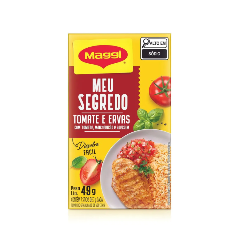 TEMPERO MAGGI MEU SEGREDO TOMATE 7G
