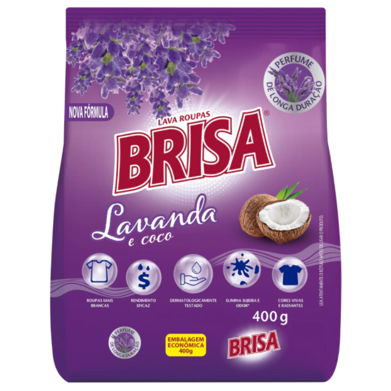 SAB PO BRISA LAVA RP LAVAND COCO 400G