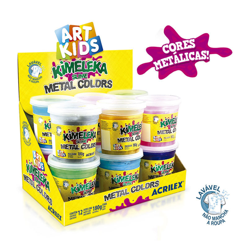 Kimeleka Acrilex Metalica 180g 