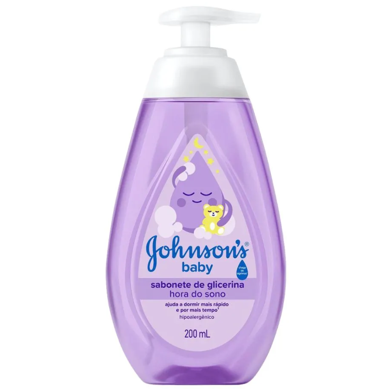 Sabonete Liquido Johnsons  Baby Hora Do Sono 200ml