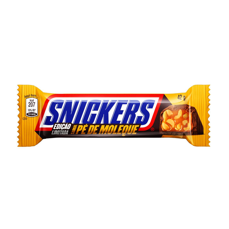 Chocolate Snickers Pé de Moleque 42g