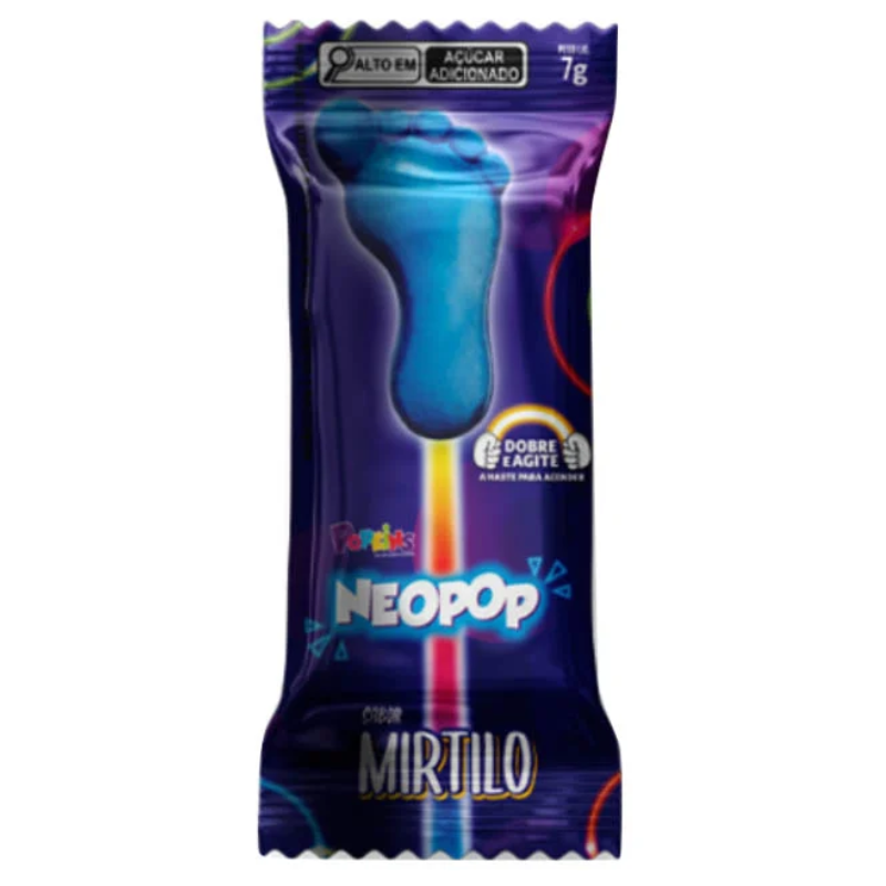 Pirulito Neopop Popkins Noen Sortidos 7g