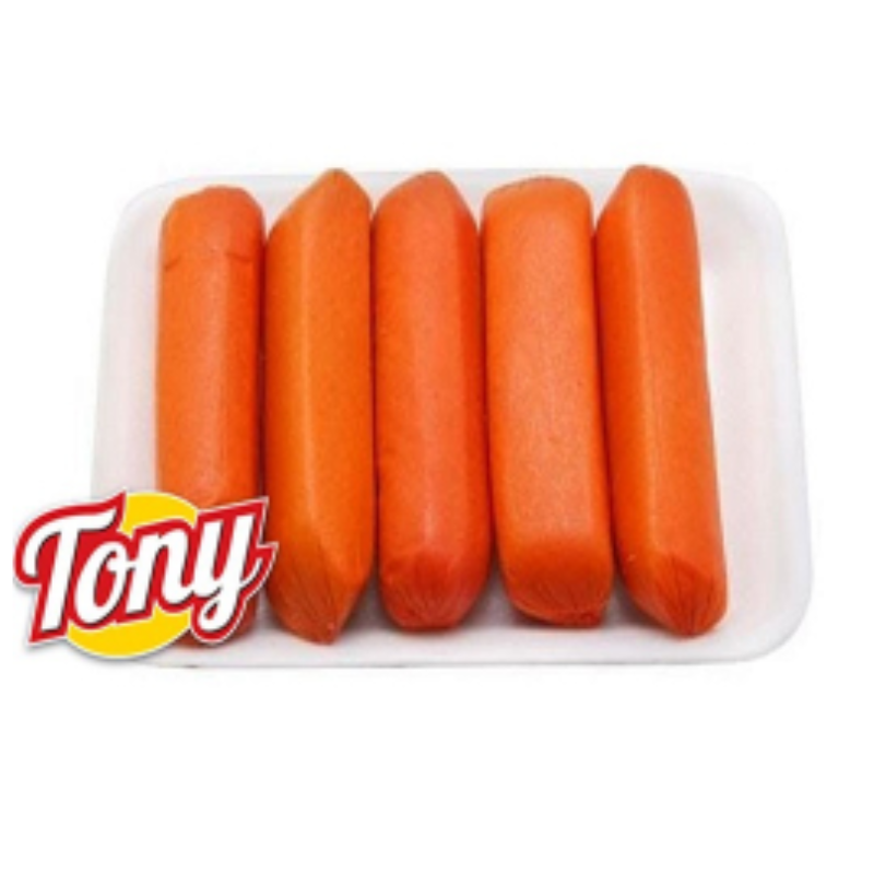 Salsicha Tony Hot Dog Frango sem Corante kg