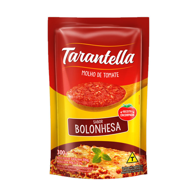 Molho de Tomate Tarantella Bolonhesa 300g