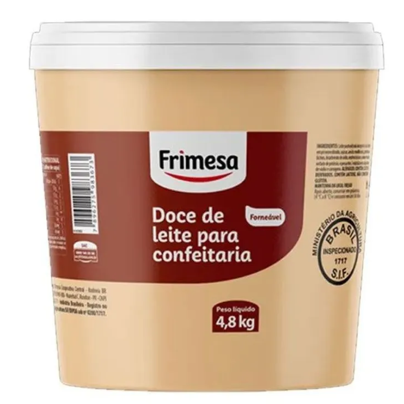 DOCE DE LEITE FRIMESA P CONFEIT BD 4,8KG