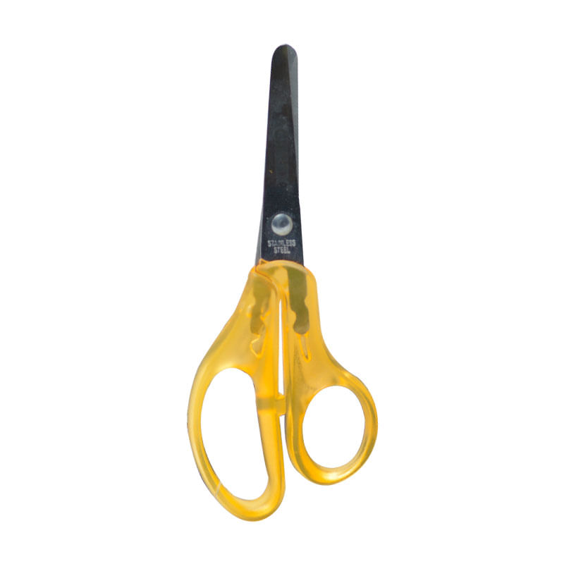 Tesoura Escolar Acrilex Cabo Transparente