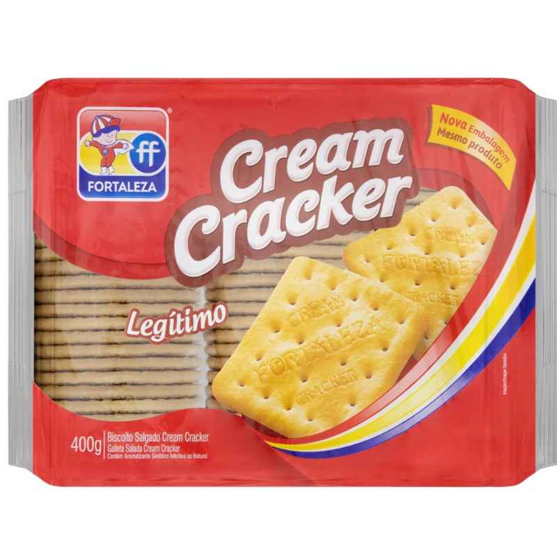 Bisc Creme Cracker FortalezaTrad 350G